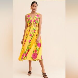 Farm Rio Romantic Garden Dress